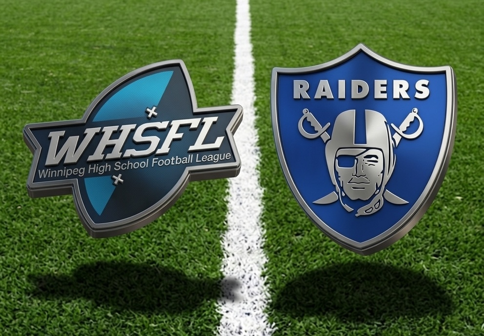 WHSFL and Oak Park Raiders Shields over Football Turf